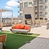 outdoor amenities on rooftop deck